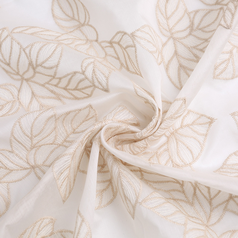 Picture of Tencel nylon fabric blended embroidered fabric women's shirt overskirt Chinese clothing Tencel cloth