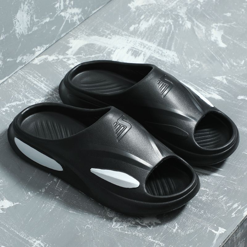 Eva Anti-Odor Slippers for Men's Outer Wear 2024 Slippers for Men's Sports Beach Sandals Large Size Non-Slip Shoes