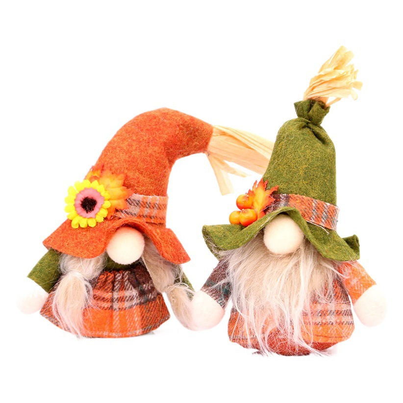 New Cross-Border Christmas Faceless Old Man Doll Small Harvest Doll Gift Gift Standing Doll