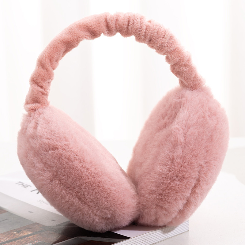 Picture of Korean Style Earmuffs Portable Foldable Hamburger Earmmuffs for Men and Women Winter Warm Earmmuffs Cold-proof Anti-freezing Ear Warming