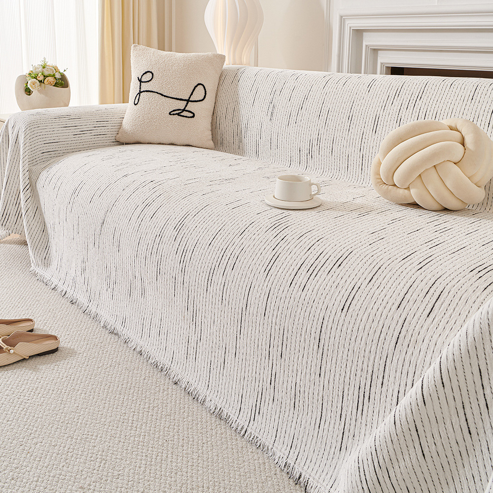2025 New Style Light Luxury High-end Chenille Meteor Sofa Towel Winter All-inclusive One-piece Cover Cloth Sofa Cover