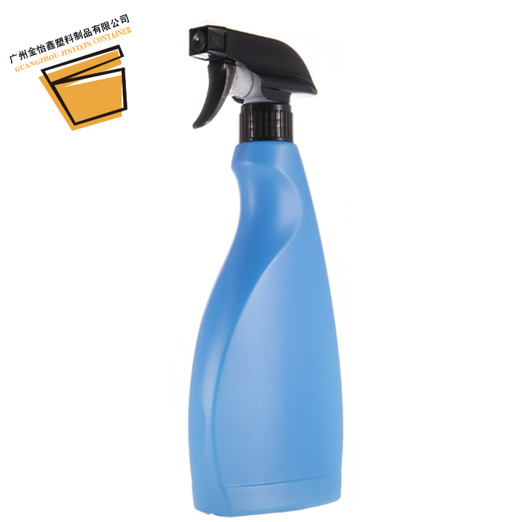 Picture of 500ml Blue Spray Bottle Disinfectant Alcohol Spray Bottle Plastic Bottle Kitchen Clean Portable Spray Bottle