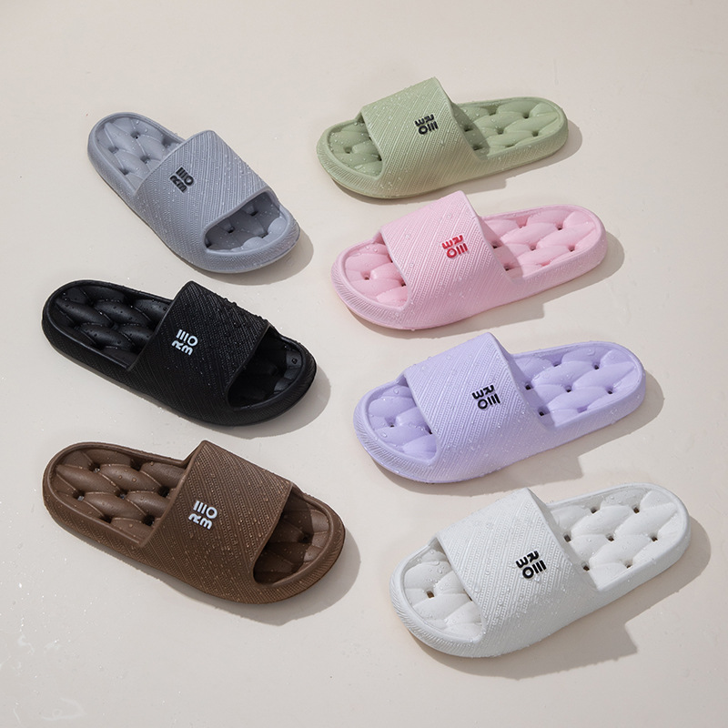 Leakage Quick-drying Women's Explosions Letter EVA Home Sandals and Slippers Women's Summer 2025 New Non-slip Couple Men's in stock