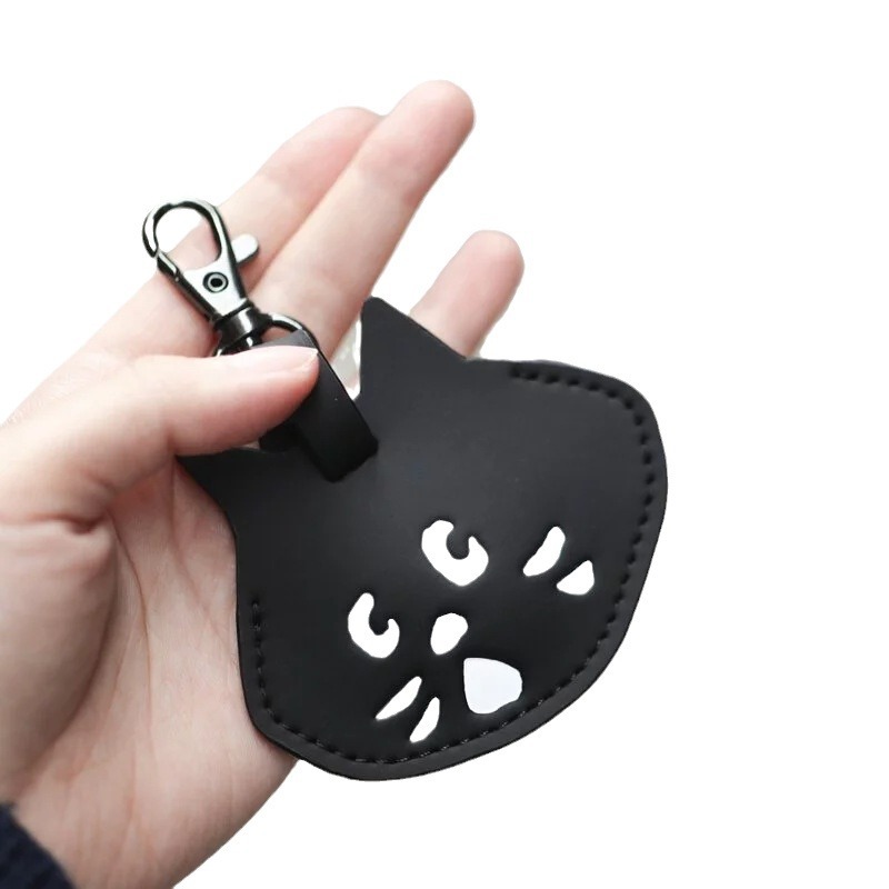 Picture of in stock NYA Surprise Cat Distinctive Creative Key Case Unisex Car Universal Key Case Cute Storage Bag Pendant