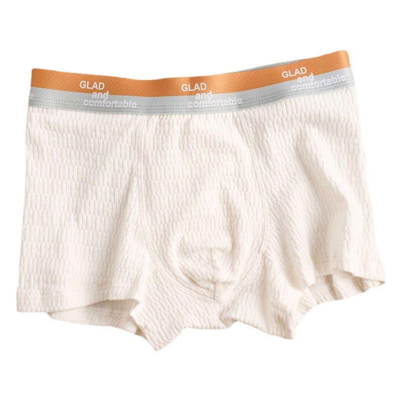 Men's Underwear Men's Boxers Baby Cotton Comfortable Summer Mid-Waist Young Boys Pure Cotton Boxer Short Pants