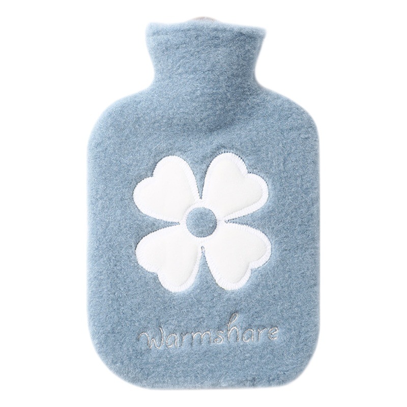 New Cartoon Plush Hot Water Bottle Explosion-Proof Water-Filled Bag Student Hand Warmer Bag Portable Cute Mini Hand Warmer Wholesale