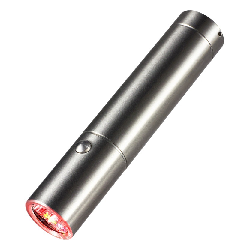 Manufacturer Red Light Flashlight Infrared Light Red Light Red Light Equipment Cross-Border Amazon 3 Wick Red Light Flashlight