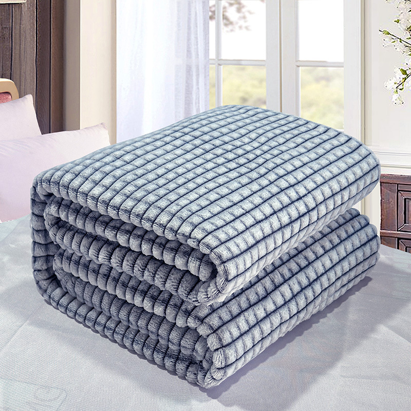 Picture of Milk fleece blanket office nap coral fleece blanket flannel children's small blanket summer air conditioning blanket wholesale