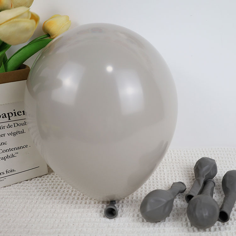Picture of Cross-border 18 inch matted latex balloon retro color balloon wedding decoration round helium floating air ball wholesale