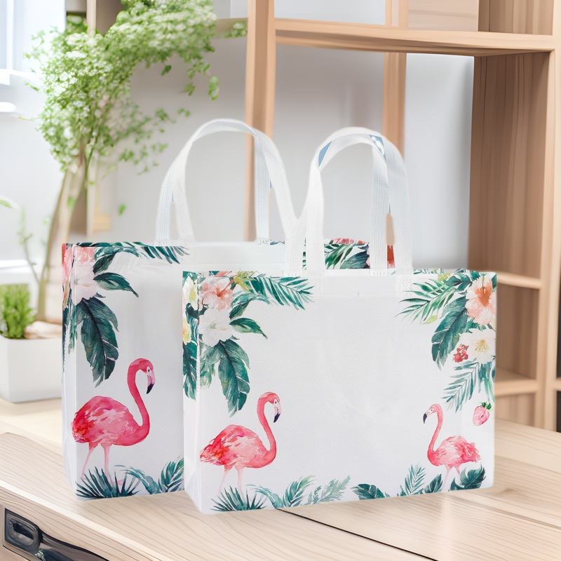Non-woven tote bag clothing store shopping bag custom fashion women's clothing store bag high sense gift bag packaging bag