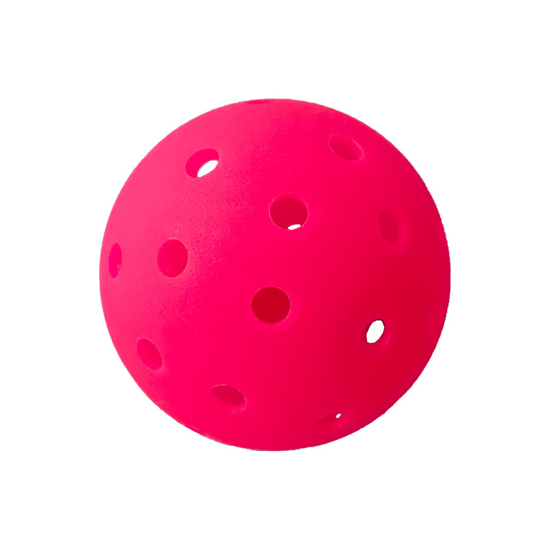 Picture of Wholesale Pickleball 40-Hole Competition Ball 26G74Mm Integrated High Elasticity and Durable Pe Frosted Rolling Plastic Pickleball