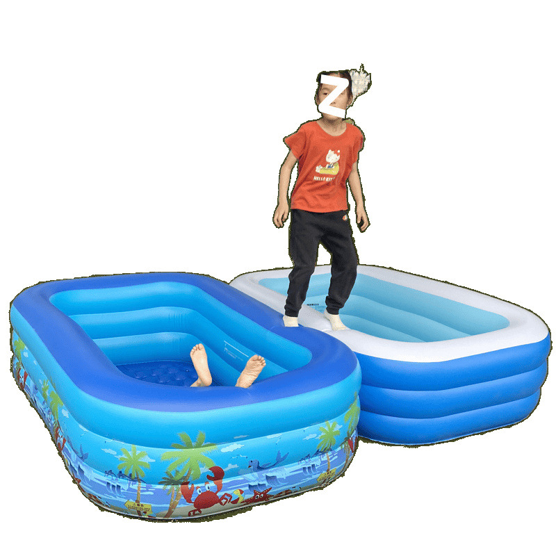 Picture of Inflatable Swimming Pool for Children Thickened Household Extra Large Baby Baby Adult Bath Pool Foldable