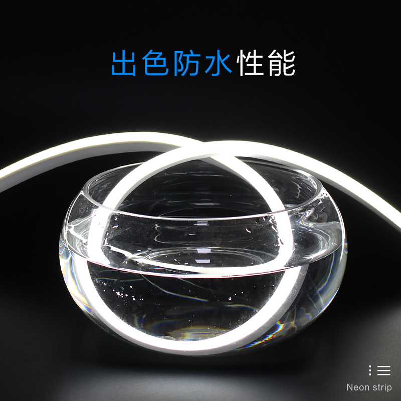 Picture of 220Vled Flexible Neon Light with Outdoor Waterproof Silicone Line Light 12V Luminous Word Light Strip 110V Cross-Border