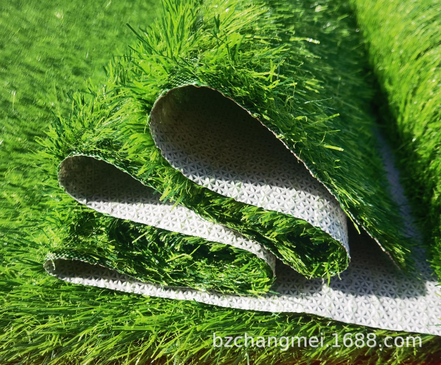Picture of Fenced lawn outdoor fenced lawn mat 15mm simulation lawn factory adhesive artificial lawn