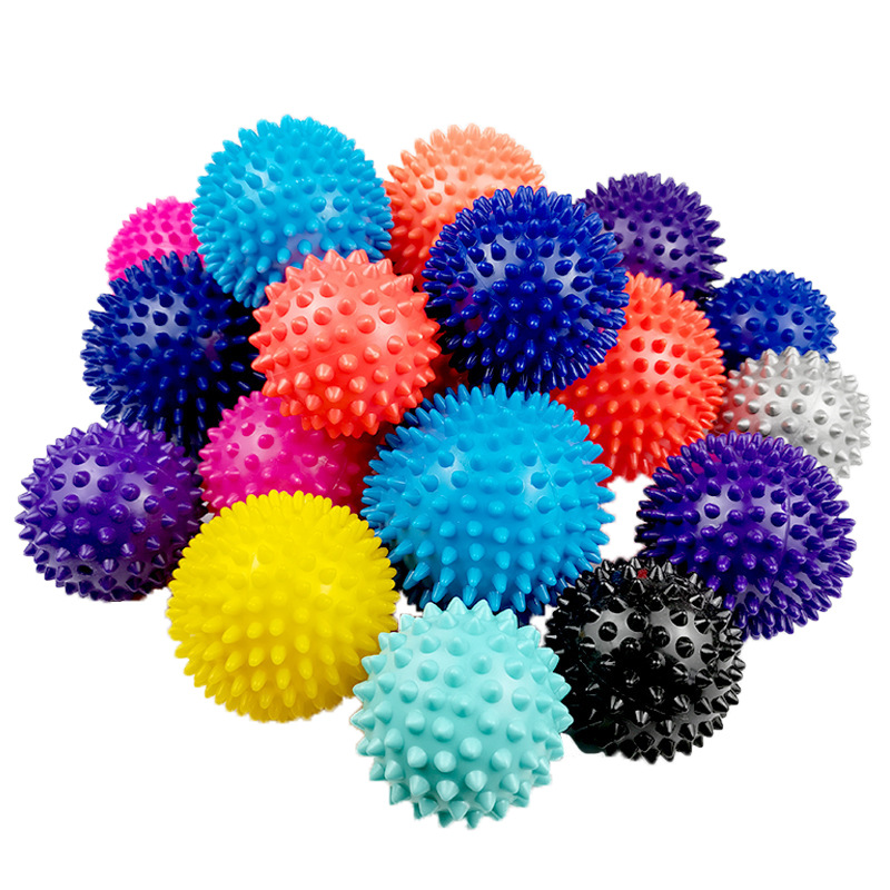 PVC pricking ball yoga massage ball fitness fascia ball grip ball plantar hedgehog ball fascia relaxation ball yoga ball