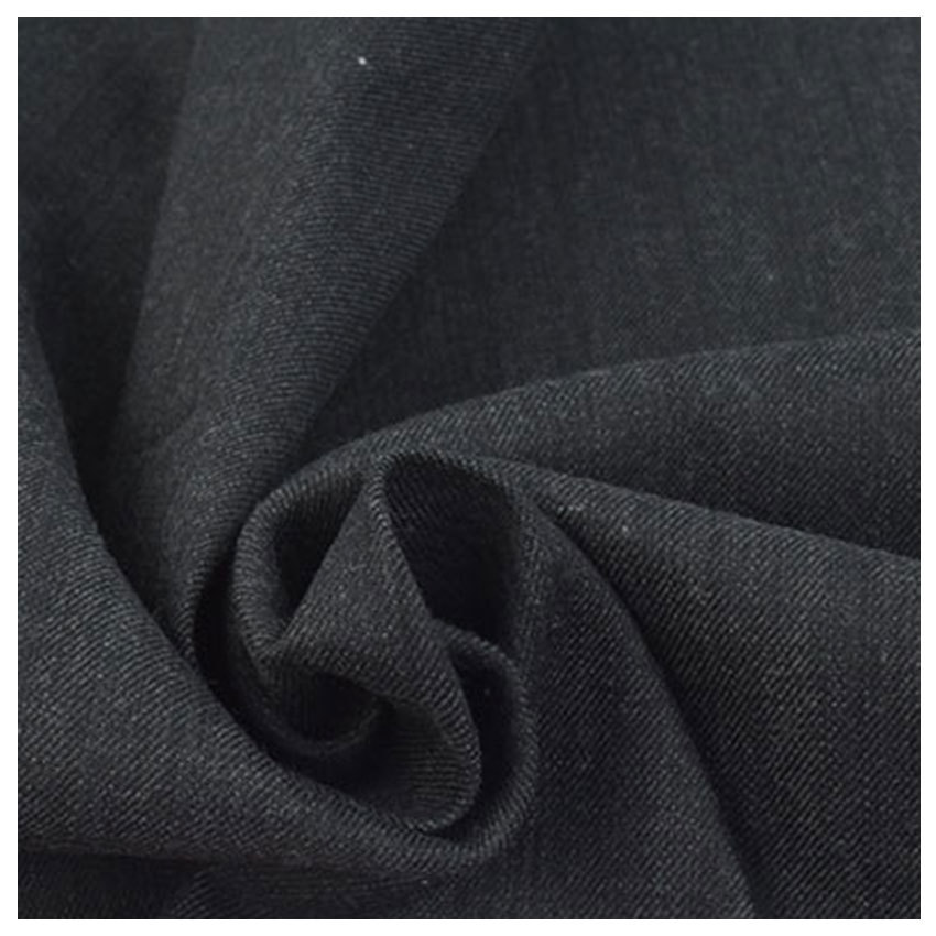Cotton-Viscose-Polyester Stretch Twill Blend Fabric for Clothing and Pants, 27% Viscose, 21% Polyester, Fashion Workwear
