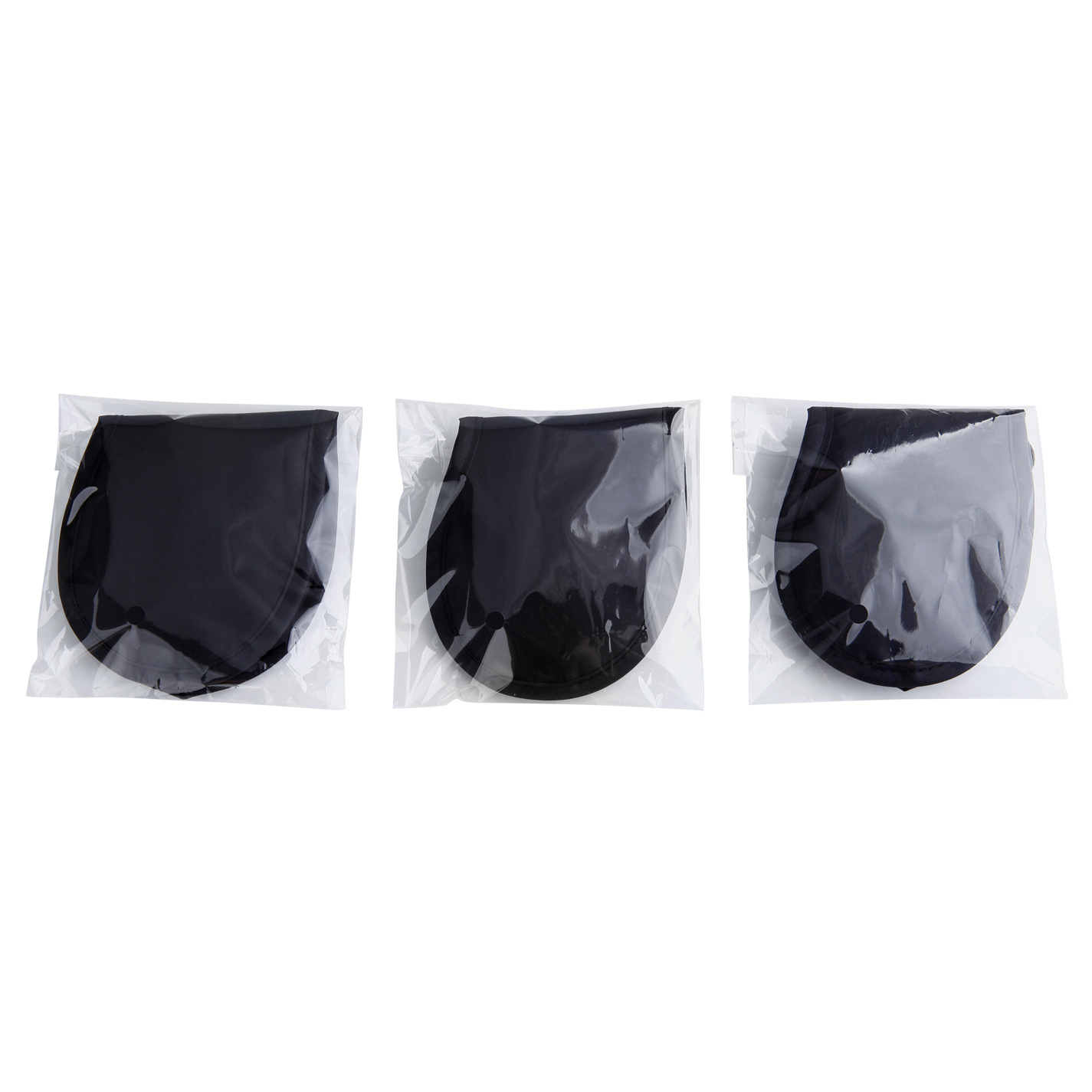 Picture of Shading sleep eye mask polyester black opaque gift expansion training activity lunch break travel eye mask wholesale