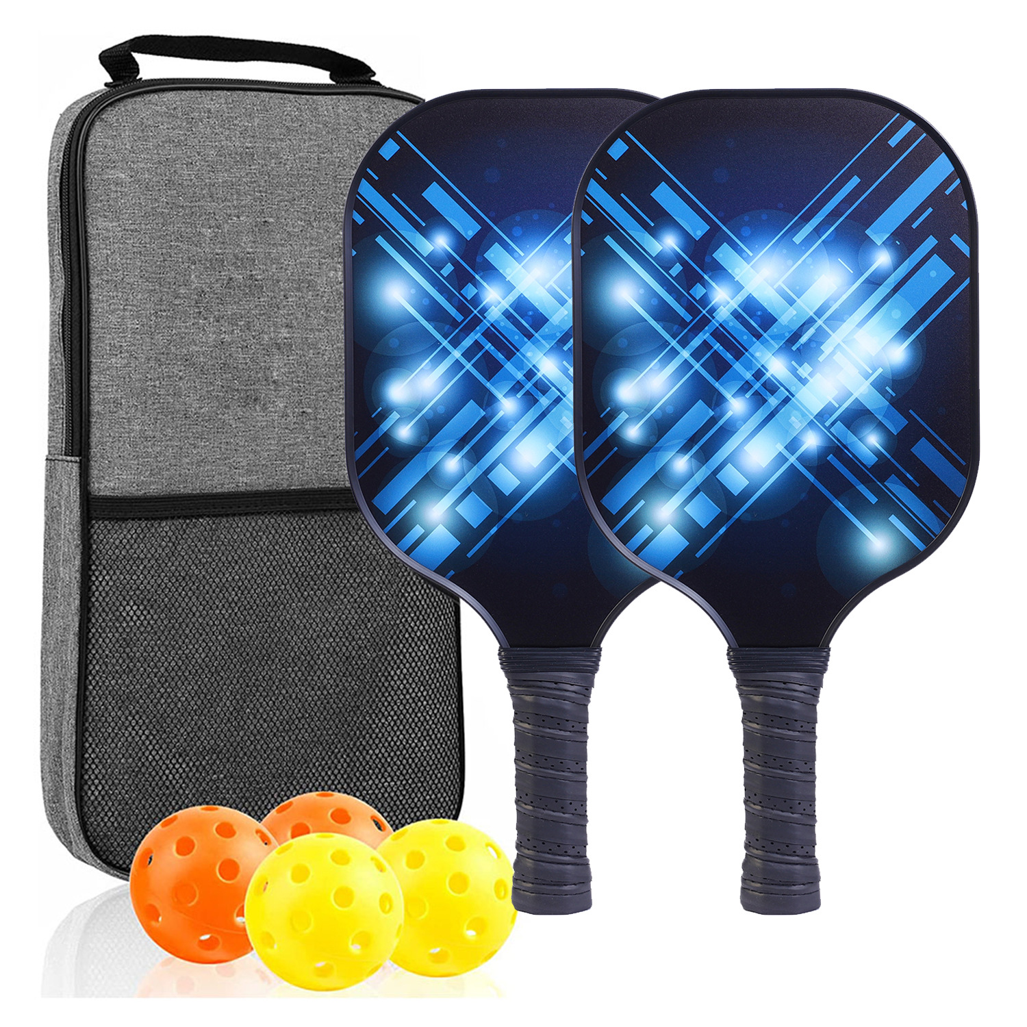 Picture of Peak Racquet suit Fiberglass Outdoor Feather Board Single Shoulder Storage Bag Pickleball Set Trainer