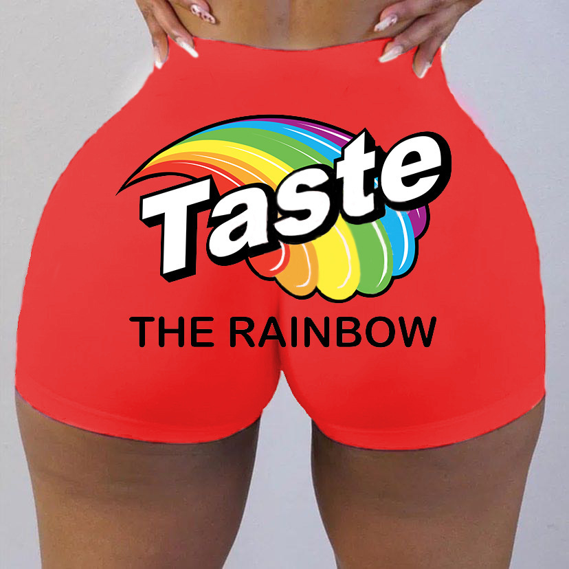 Picture of Cross-border Hot Letter Hip Fitness Sports Leisure European and American Style Women's Shorts