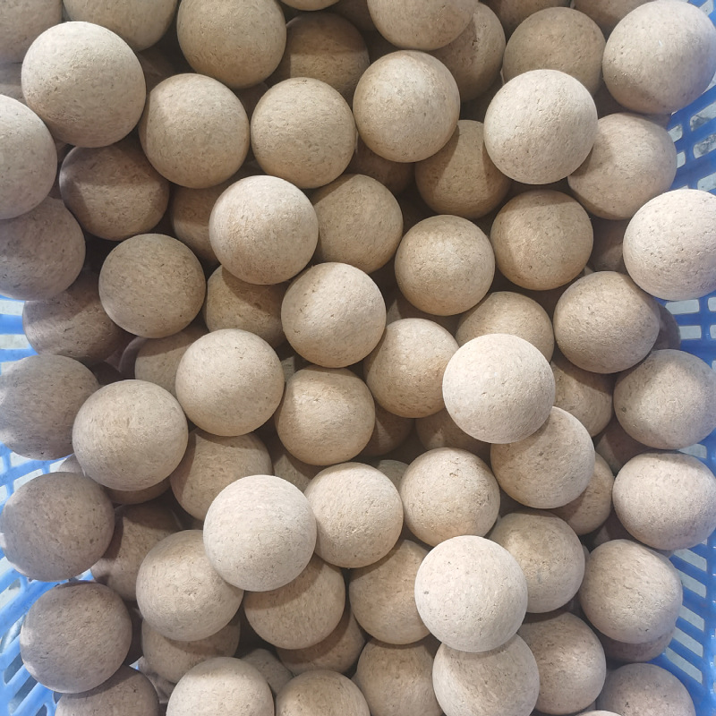 Supply wooden ball football pet toy ball. Wooden beads. Cork ball Cork pendant Cork bracelet