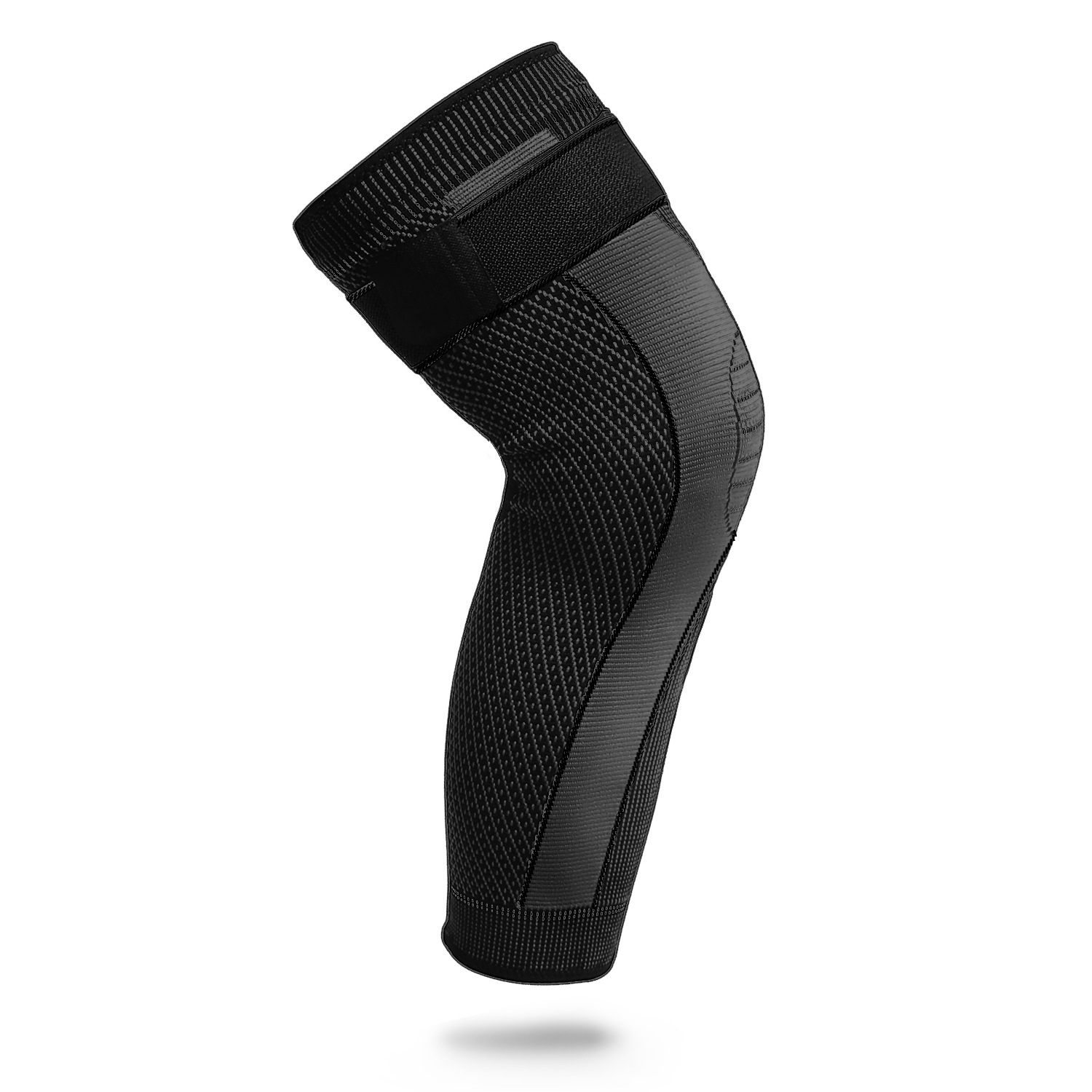 Picture of Knitted Strap Pressurizing Sports Lighting Knee Pads for Men and Women Autumn and Winter Large Calf Protection Basketball Football Warm Knee Pads