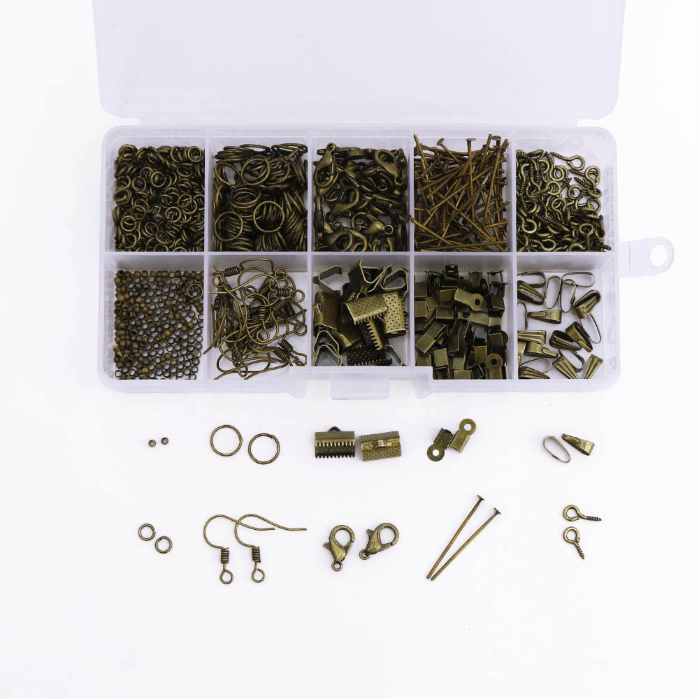 Picture of New diy earrings accessories earrings material bead pliers set material bag with tools handmade accessories