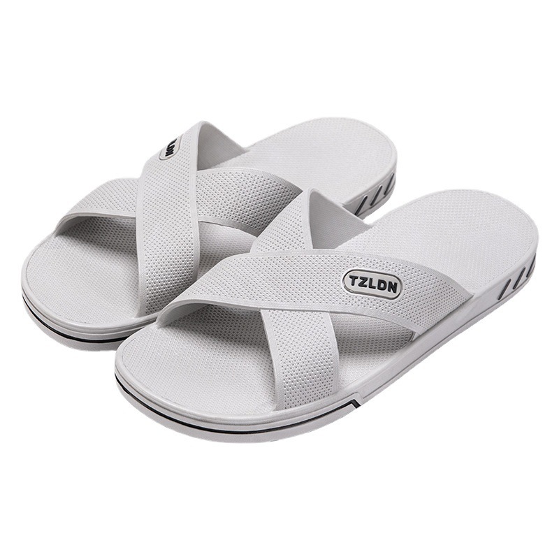 Picture of Lidani Middle-aged and Elderly Non-slip Slippers Men's Summer Indoor Home Bathroom Bath 48 plus size Sandals Women
