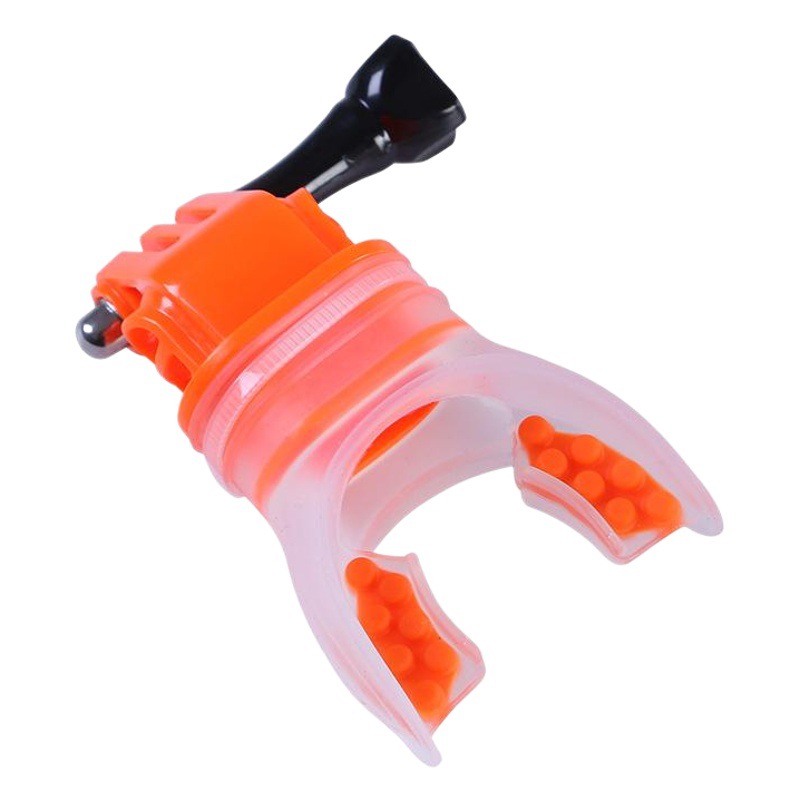 In-Stock Surfing Silicone Mouthpiece Connected to Camera Mount Snorkeling Gear Breathing Tube Accessories Wholesale Waterproof