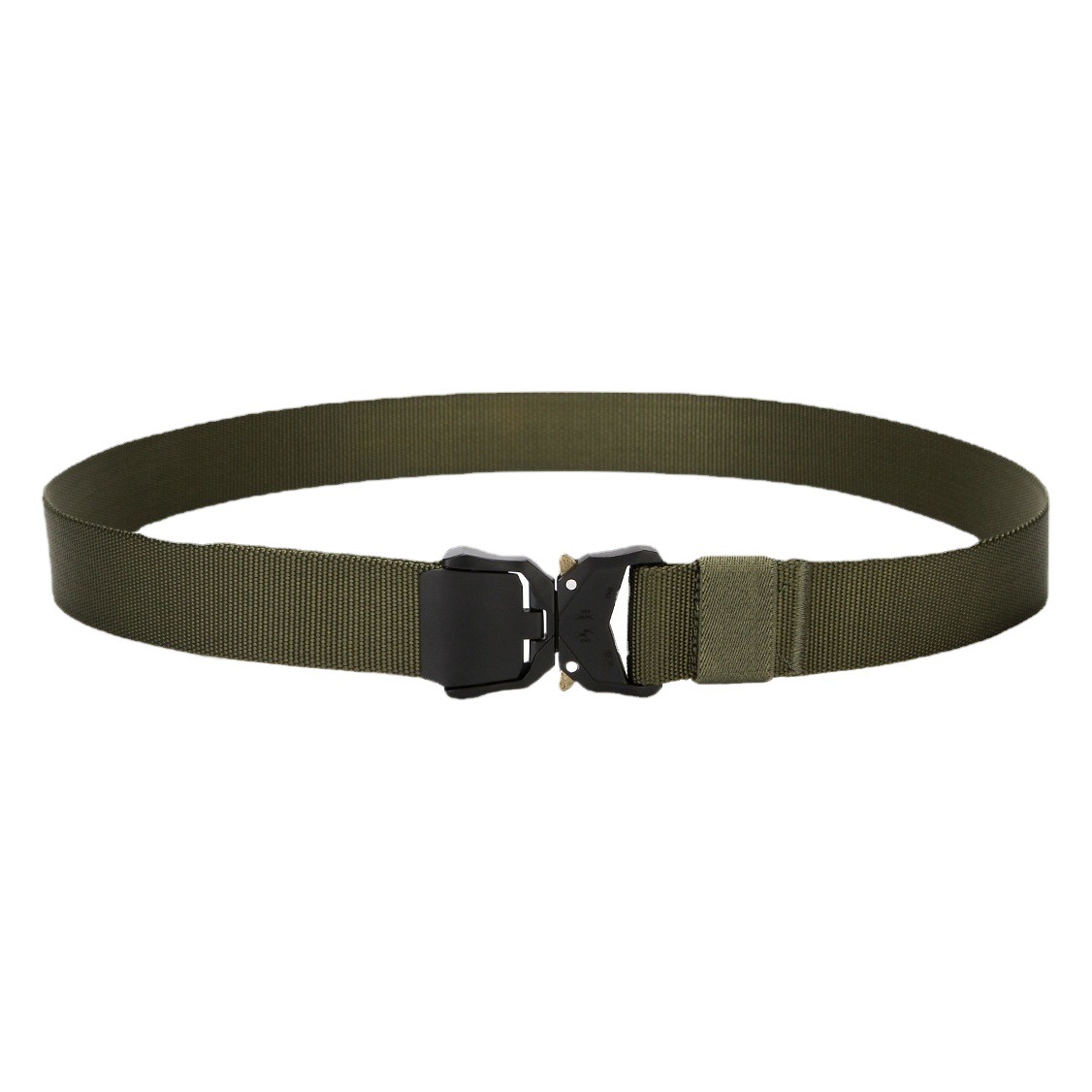 Men's Outdoor Tactical Nylon Woven Belt Military Fan Student Military Training Security Cobra Crane Pants Canvas Belt