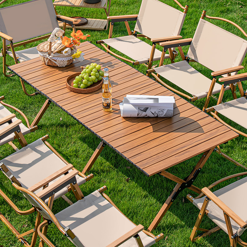 Outdoor Folding Chair Portable Picnic Kermit Chair Fishing Camping Supplies Stool Stall Egg Roll Table Chair