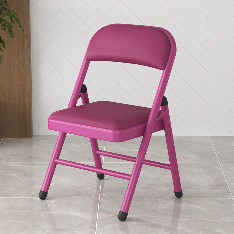 Picture of Simple stool, back chair, home folding chair, portable computer chair, training conference chair, dining chair, dormitory office chair