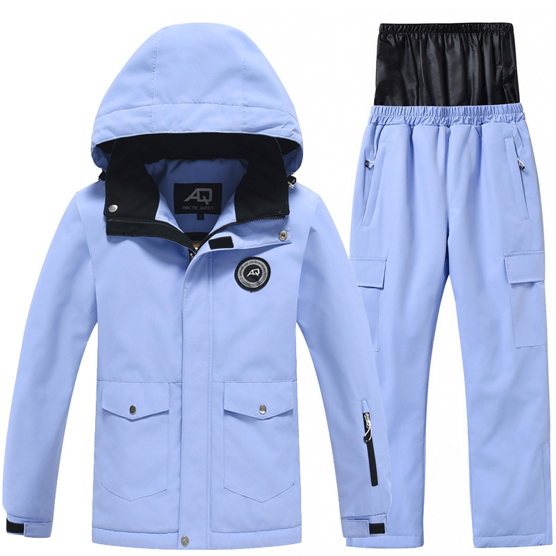 Picture of New Children's Ski Suit suit Boys and Girls Winter Outdoor Waterproof Warm Thickened Children's Ski Suit