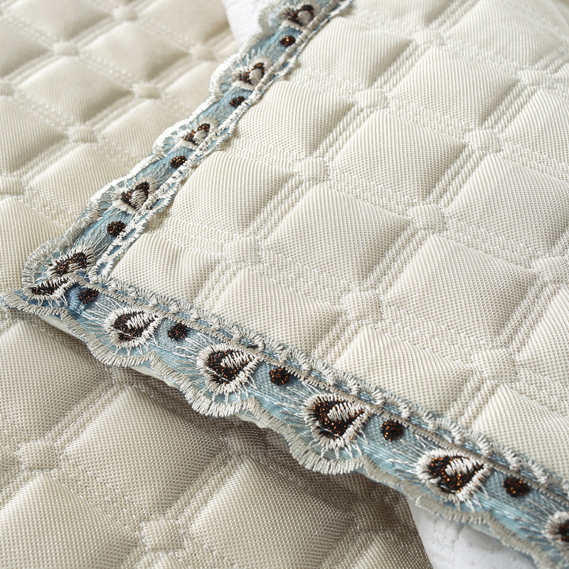 Picture of Solid color sofa cushion fabric Four Seasons European non-slip cushion leather sofa cover all-inclusive cover towel factory wholesale
