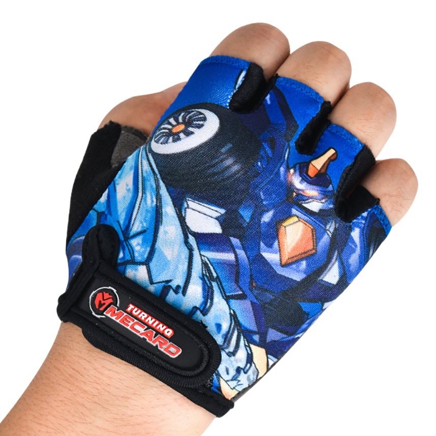 Burton Outdoor Kidsren's Cycling Gloves Sbr Palm Pad Half-Finger Sports Balance Bike Bicycle Gloves