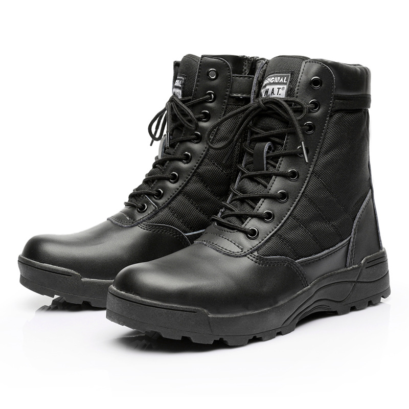 Cross-border source military fans high-top tactical boots species military tactical boots military fans high-top desert boots manufacturers spot