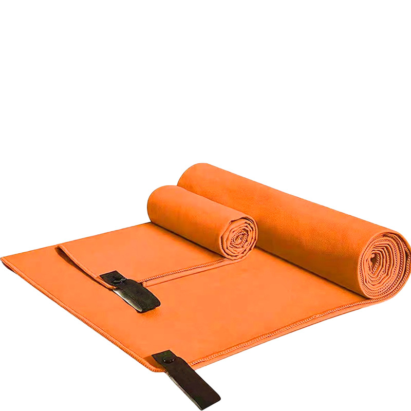 Picture of Quick-Drying Beach Towel Multi-Color Portable Quick-Drying Fitness Sports Towel Outdoor Beach Towel Mesh Bag