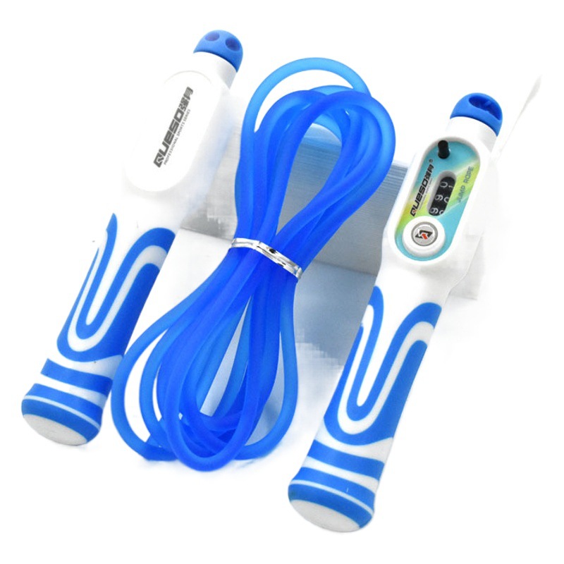 Cordless Counting Skipping Rope for Adults and Kidsren, Bamboo Pattern Skipping Rope for High School Entrance Examination, Aerobic Sports and Fitness