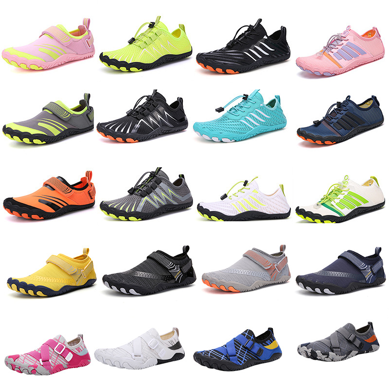 Factory Wholesale Beach Shoes Summer Outdoor Fitness Swimming Shoes Diving Barefoot Tracing Shoes Five Finger Snorkeling Wading Shoes