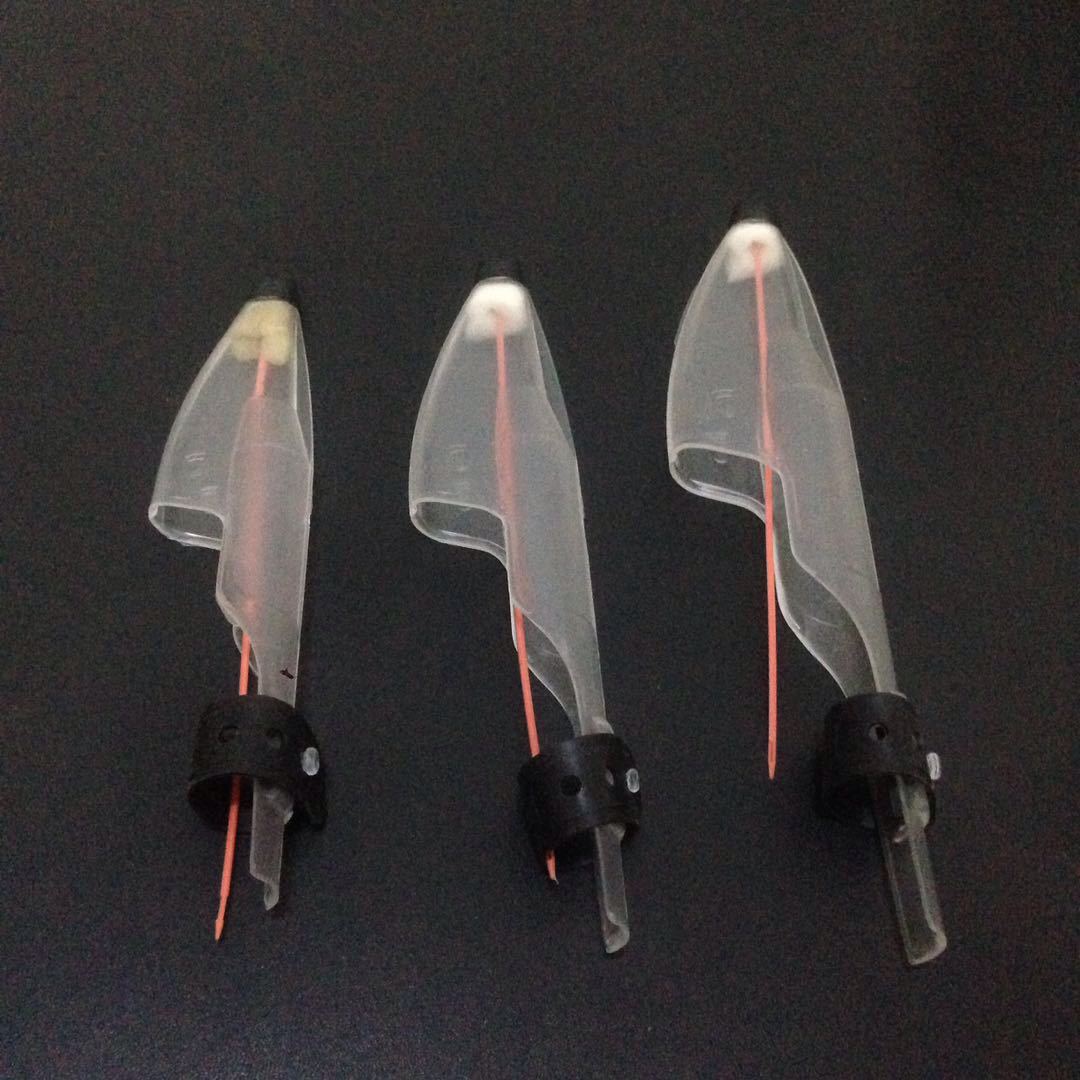 Transparent rock rod cap rod guard cap rock rod head guard cover manufacturers wholesale eye guide cap rock fishing rod accessories fishing rod cap