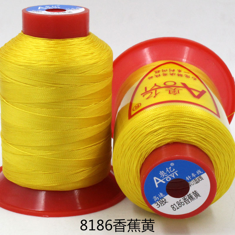 Picture of Oyi 3 strands of Bondi thread braided thread leather hand stitching non-scattered strand sewing machine thread shuttle thread embroidery