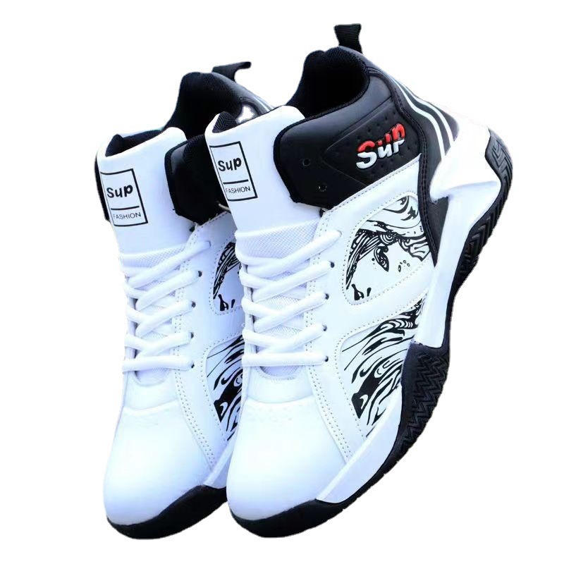 Picture of Basketball Shoes 2025 Cross-border New Amazon Student Shoes Fashion Comfortable sneaker Men's National Fashion Cool Street Shoes