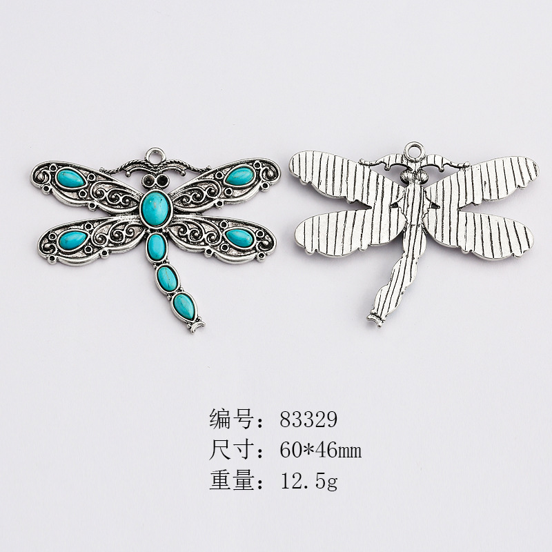 Picture of Cross-border Hot Selling European and American Style Vintage Native American Neajo Pine Stone Jewelry Accessories Imitation diy Pendant