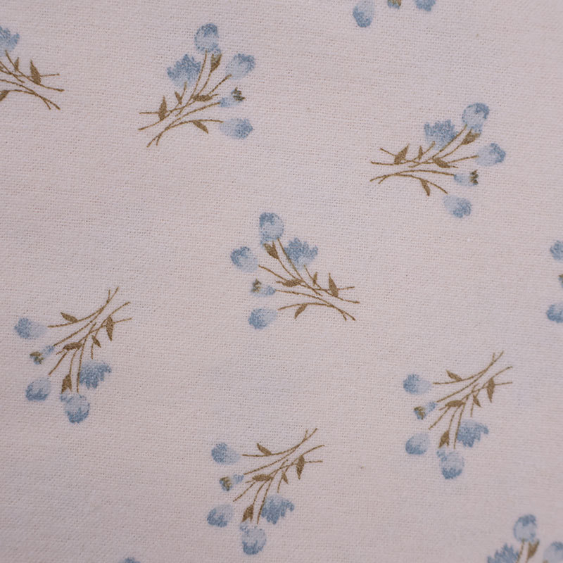 Picture of in stock autumn and winter cotton sanding printed fabric Alice floral cloth women's dress children's clothing baby clothes fabric