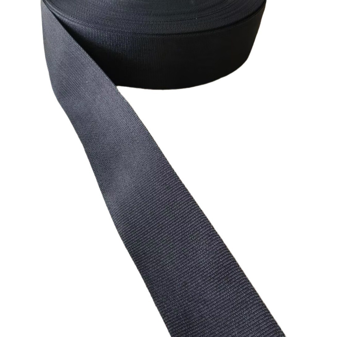 Picture of United Ribbon 7cm Black PE Ribbon Flat Wire Wrap with Fish Wire Duct Hanging with Polyethylene Ribbon