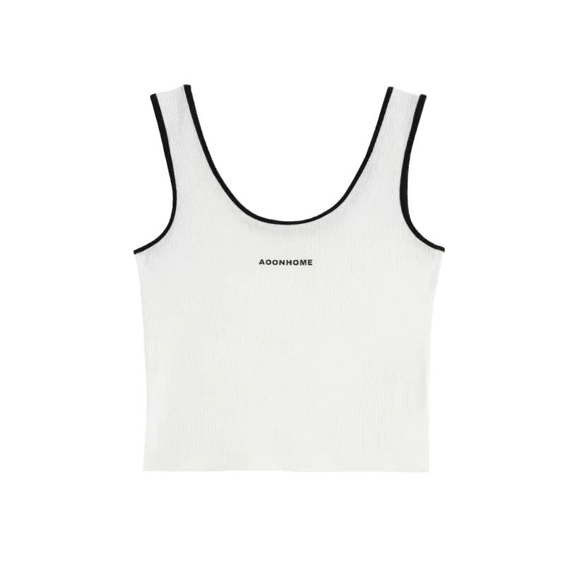 Picture of Camisole Vest Women's Summer Short Navel Base Sleeveless Letter Sports Top Vest Women's Outer Wear New Style