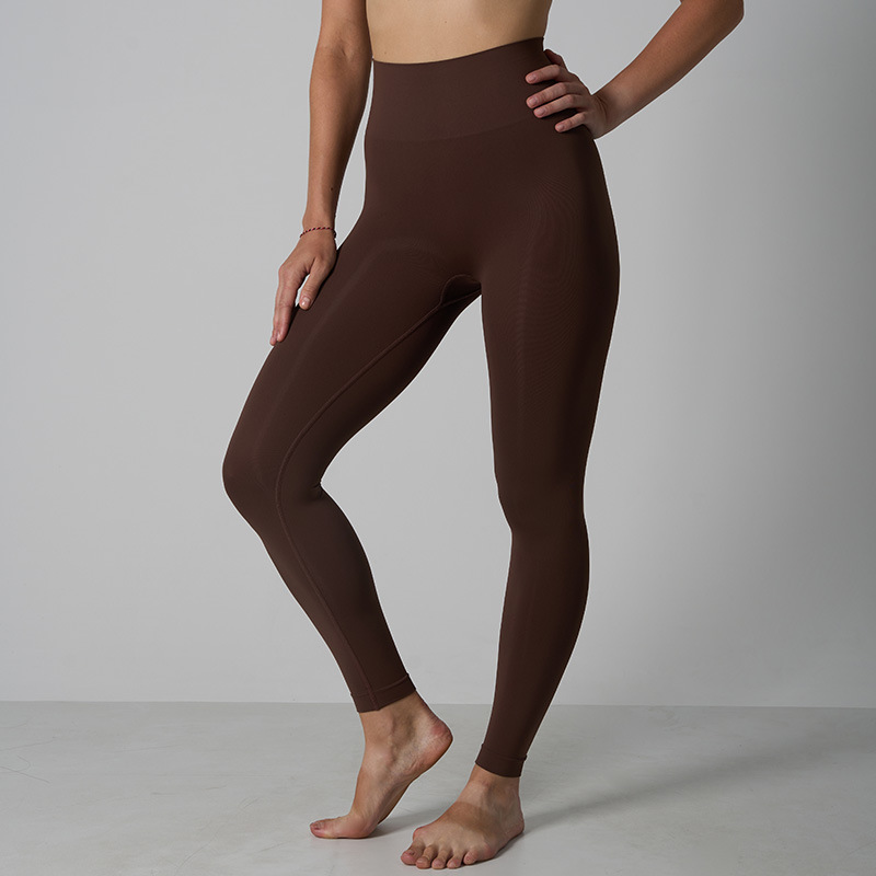 Soft Smooth Seamless Legging Seamless High Elastic Skin Friendly Sports Fitness Running Yoga Pants