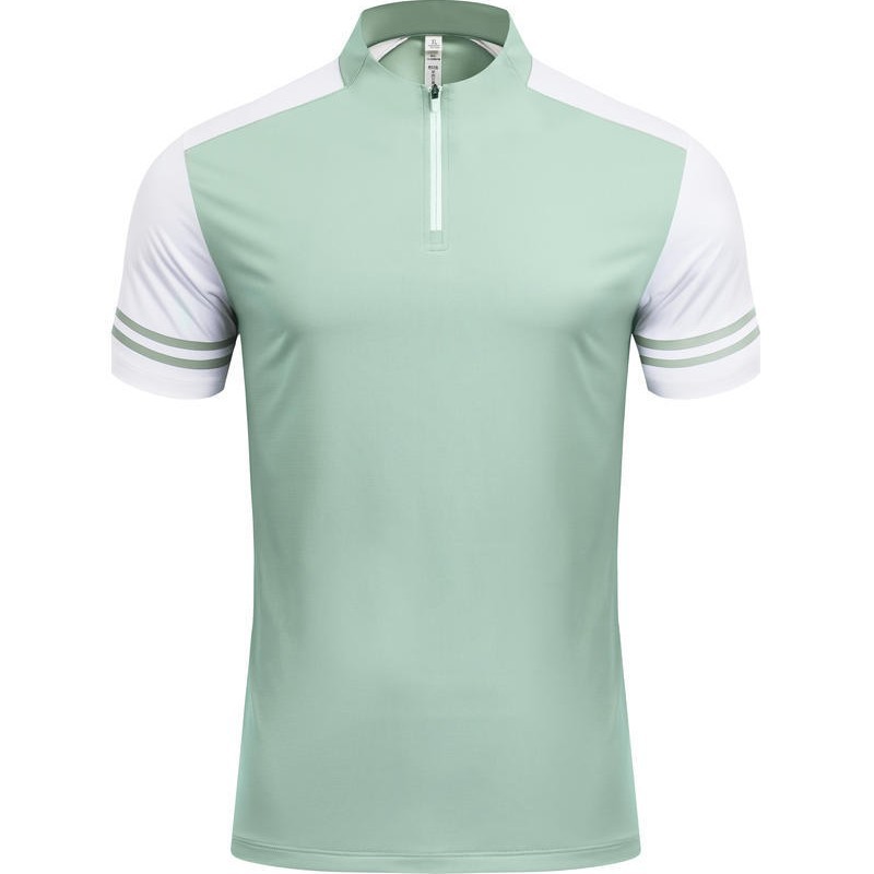Picture of New Short-sleeved Lapel Work Clothes Sports Polo Shirt Enterprise Group Quick-drying Work Clothes Sports Lapel Shani
