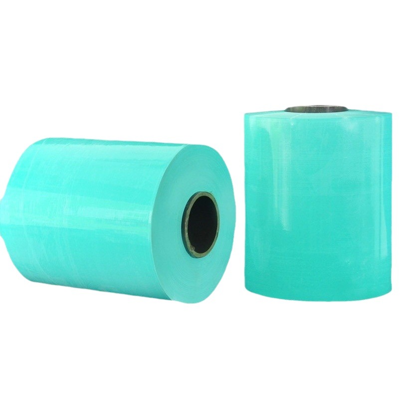25cm wide cyan grass film 8.5kg green storage film PE packaging film 3 Silk Farm grass coating silage film