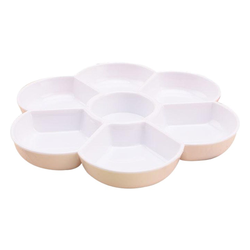 Imitation porcelain plum blossom palette plastic gouache traditional Chinese painting sub-pack color tray children's painting art supplies wholesale