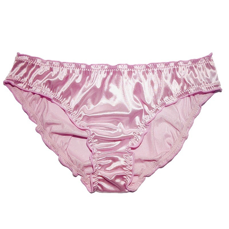 Picture of Cross-border Amazon Large Size Women's Underwear Low Waist European and American Sexy Soft Comfortable Super Stretch Color Thong Pure Cotton